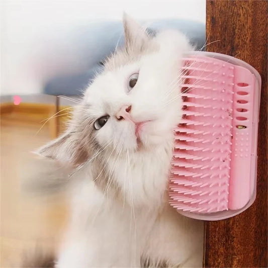 Cat Scratcher Massage Comb With Catnip For Grooming