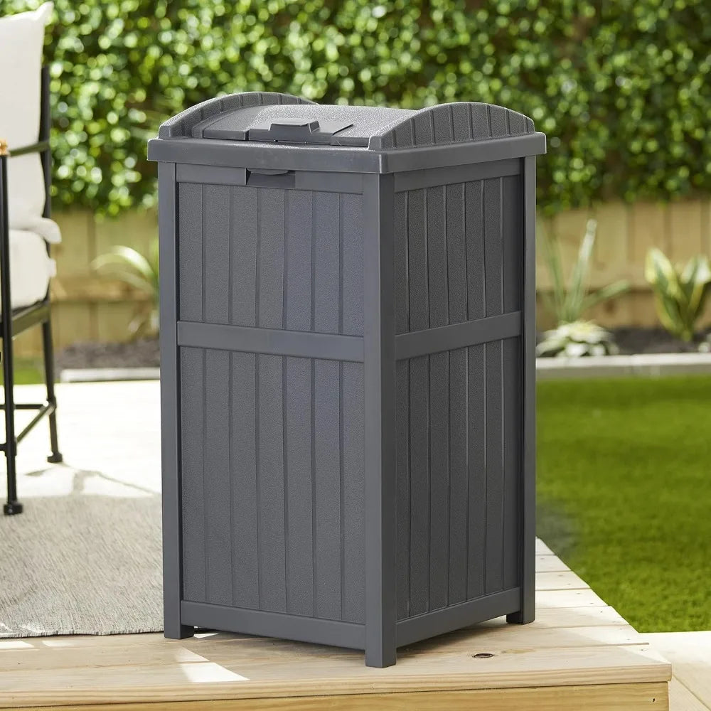 Suncast Outdoor Resin Trash Hideaway