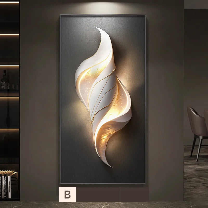 XZLUSTER Modern Crystal LED Mural Wall Lamp