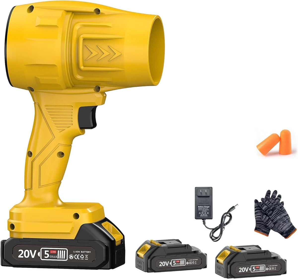 Firehelp Cordless Leaf Blower With Battery And Charger