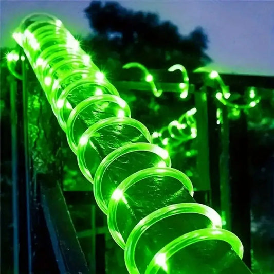 Peach Forest Solar LED Tube Light 8 Modes Outdoor Decor