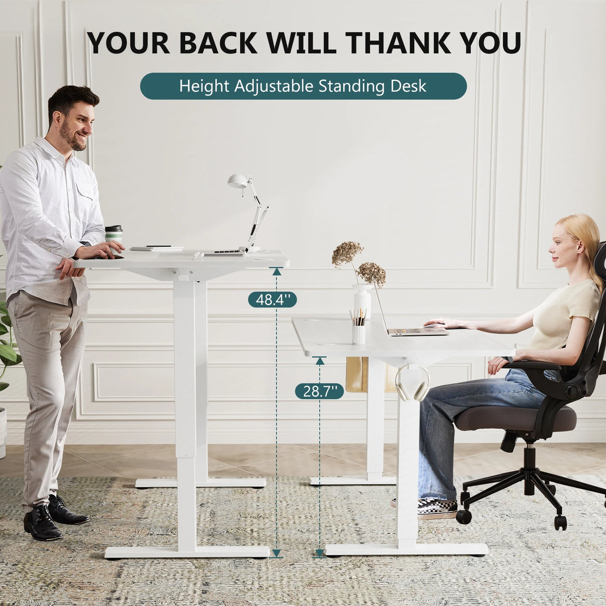 Jhk Electric Standing Desk For Office
