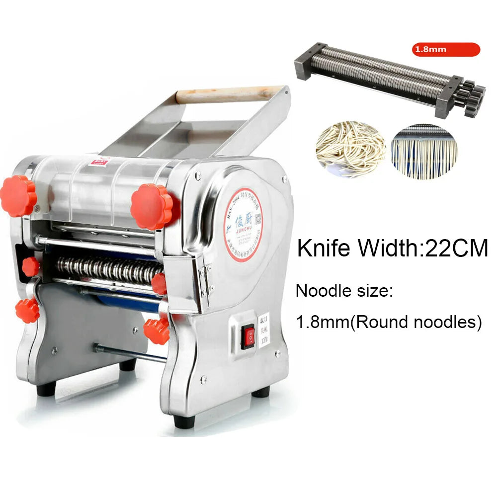 Stainless Steel Electric Pasta Maker And Noodle Machine