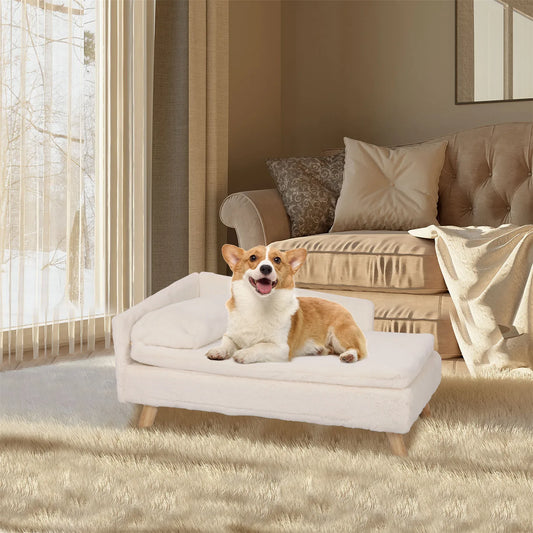 BINGOPAW Elevated Pet Bed With Cozy Waterproof Pad