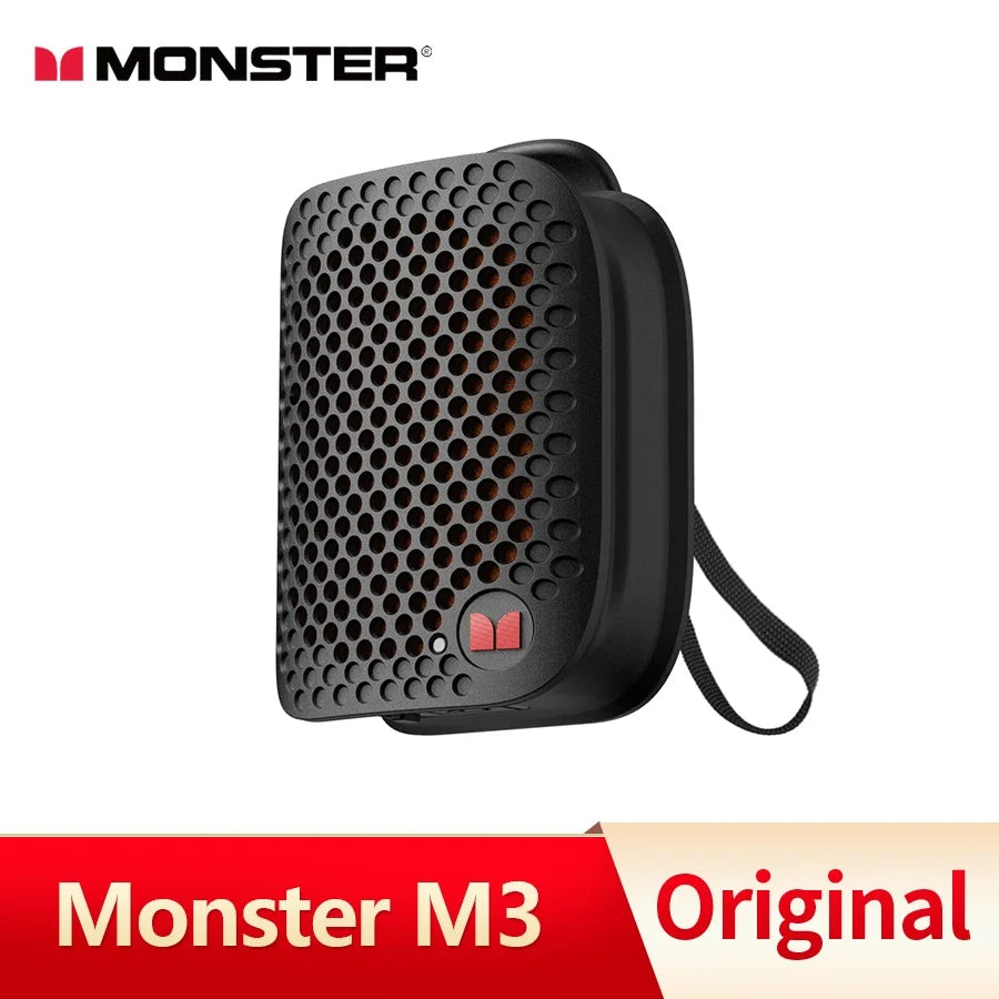 Monster M3 Magnetic Clip On Bluetooth Speaker