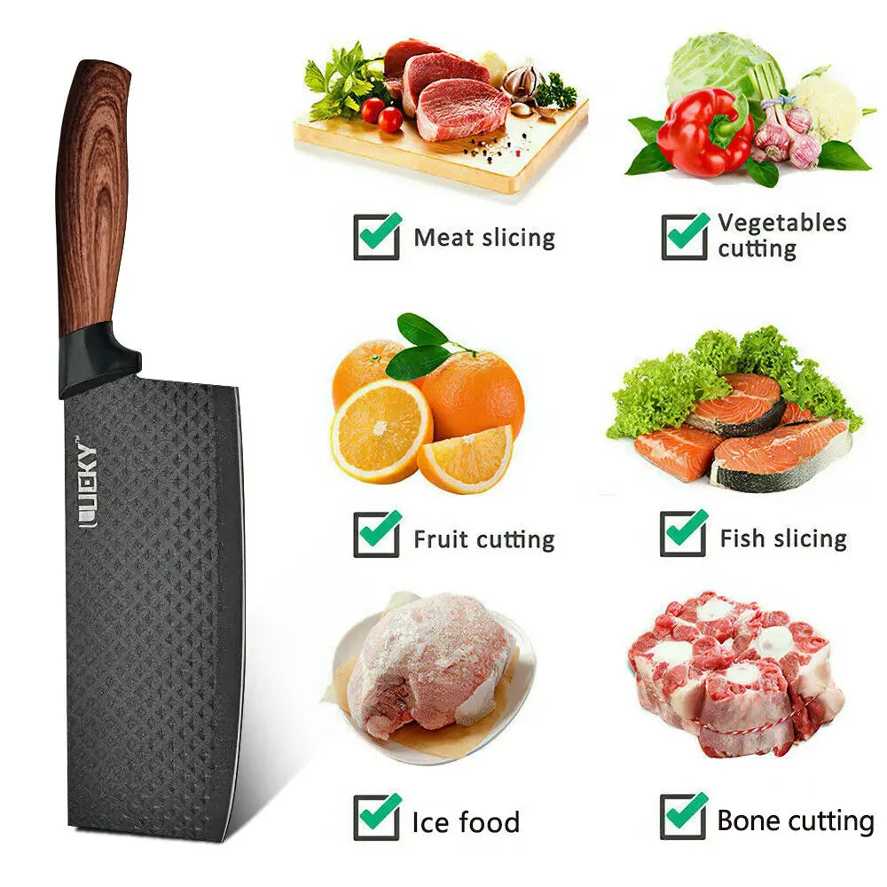 MDHAND Stainless Steel Kitchen Knife Set