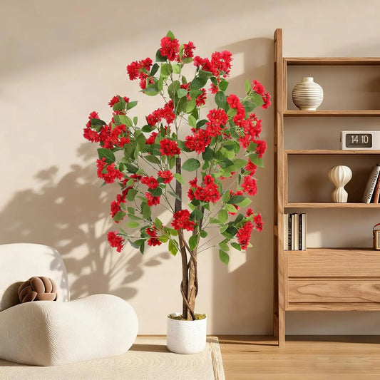 HiMISS Artificial Osmanthus Tree With Lifelike Flowers