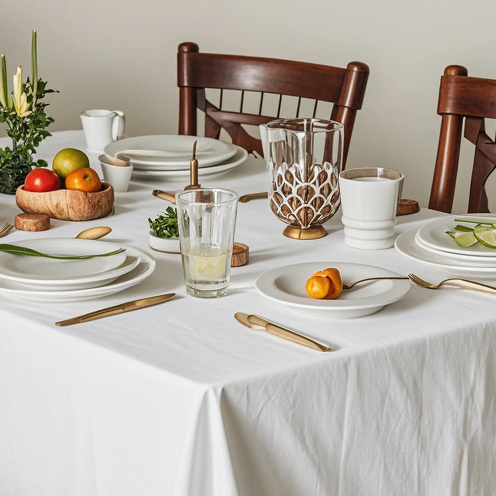 Reador Rectangle Polyester Tablecloth For Events