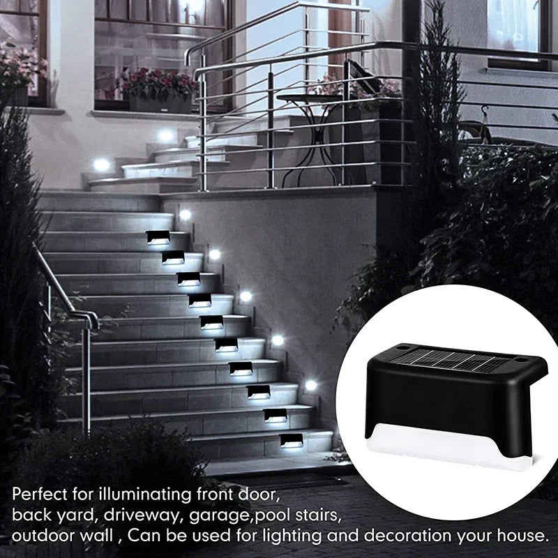 Super-Cheese Solar Deck Lights Outdoor LED Fence Pathway