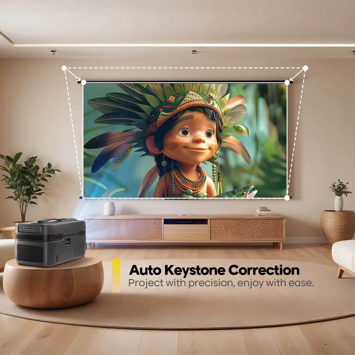 Magcubic Auto Focus Ultra Short Throw HD Projector