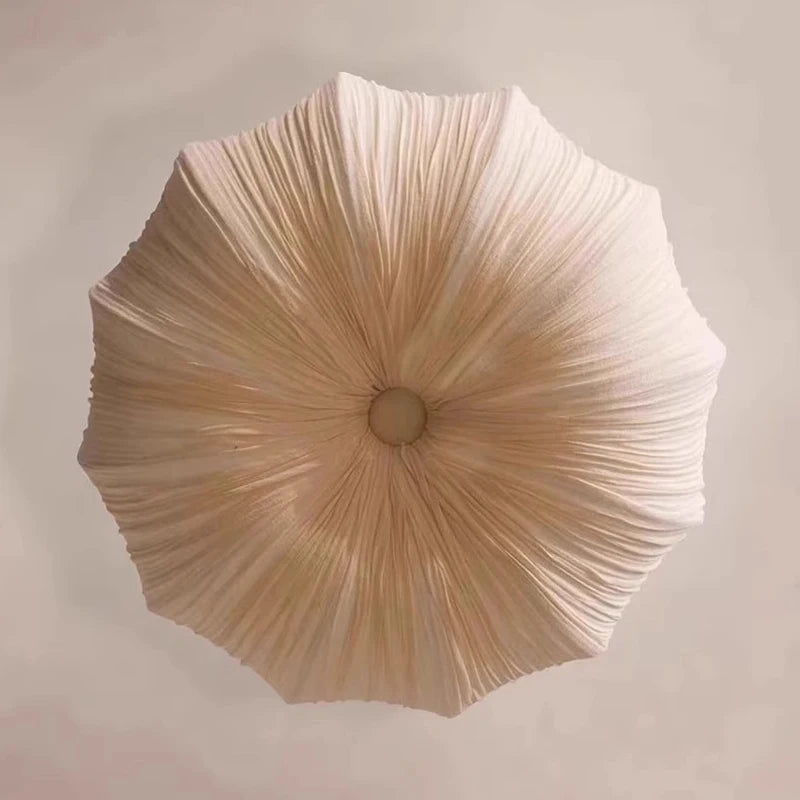 VIGOUS Retro Fabric Wabi Sabi Pendant Light