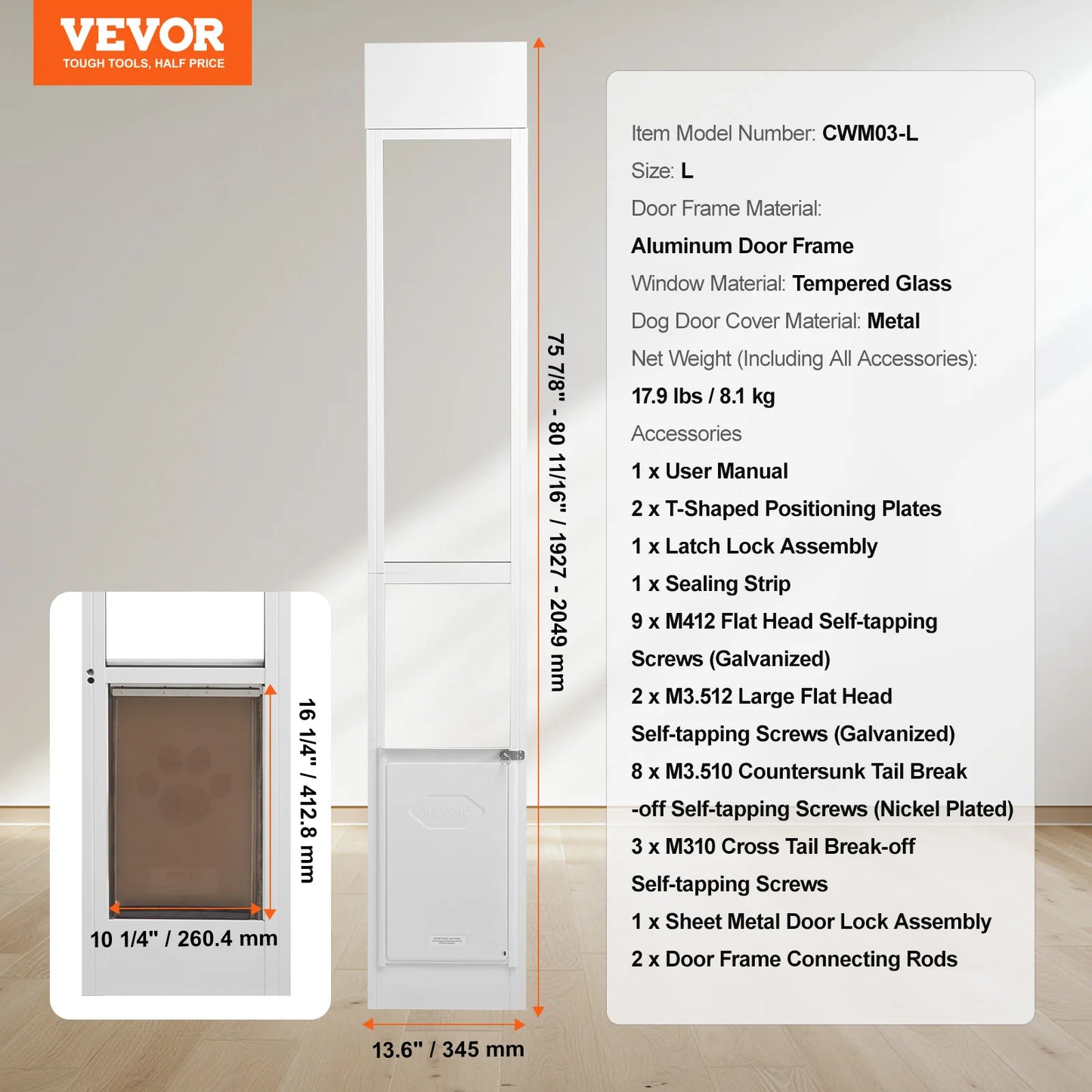 Adjustable Dog Door For Sliding Glass Doors
