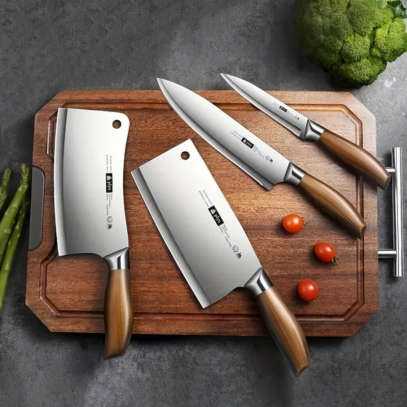Professional 4-Piece Kitchen Knife Set