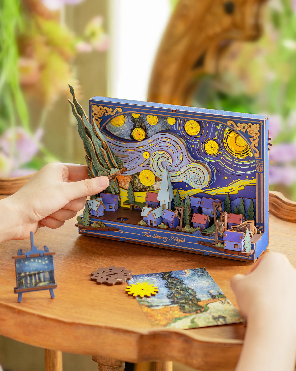 ROKR Starry Night 3D Wooden Puzzle