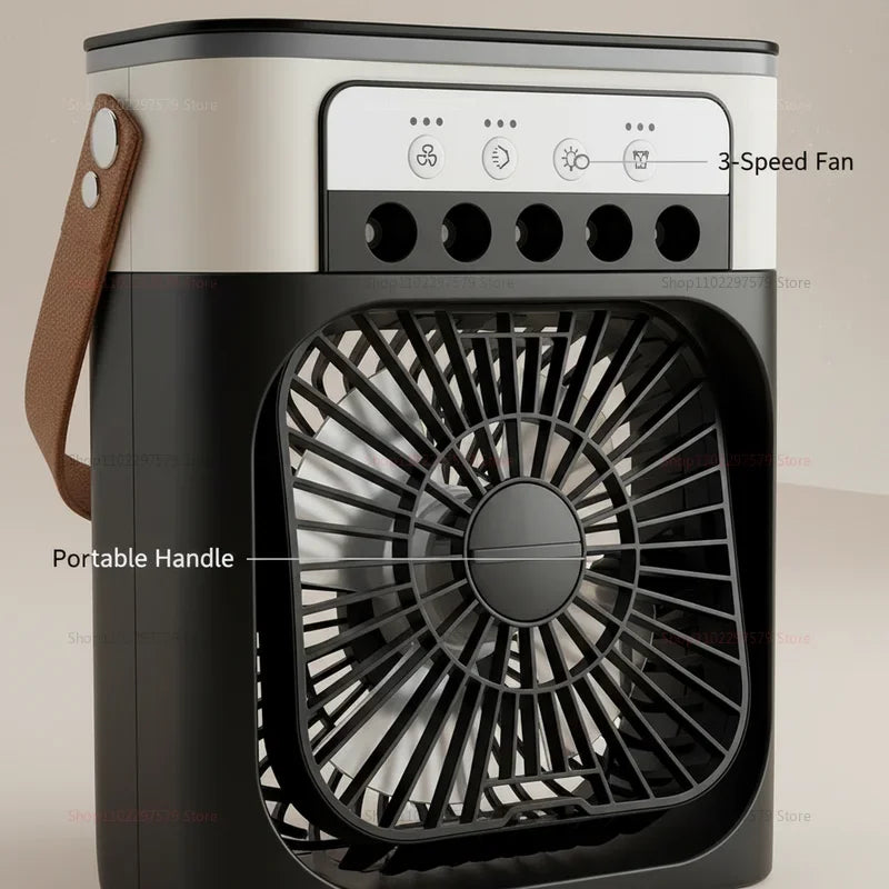Lism Portable 3 In 1 Air Cooler With Led Light