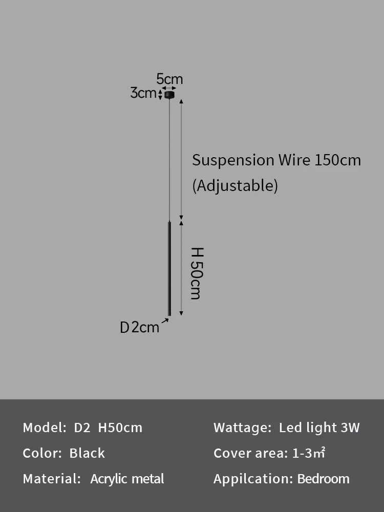SaloEElaitte Modern Minimalist LED Pendant Lights