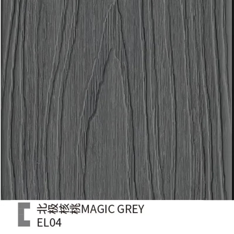 Waterproof WPC Louver Wall Panel Outdoor Cladding
