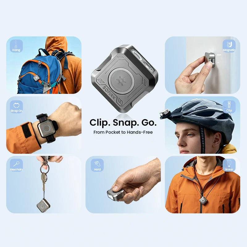 Sofirn SE1 Pocket Flashlight With RGB Ring And UV