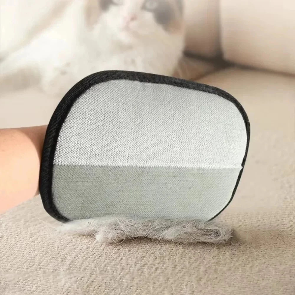 Reusable Double Sided Pet Hair Removal Gloves