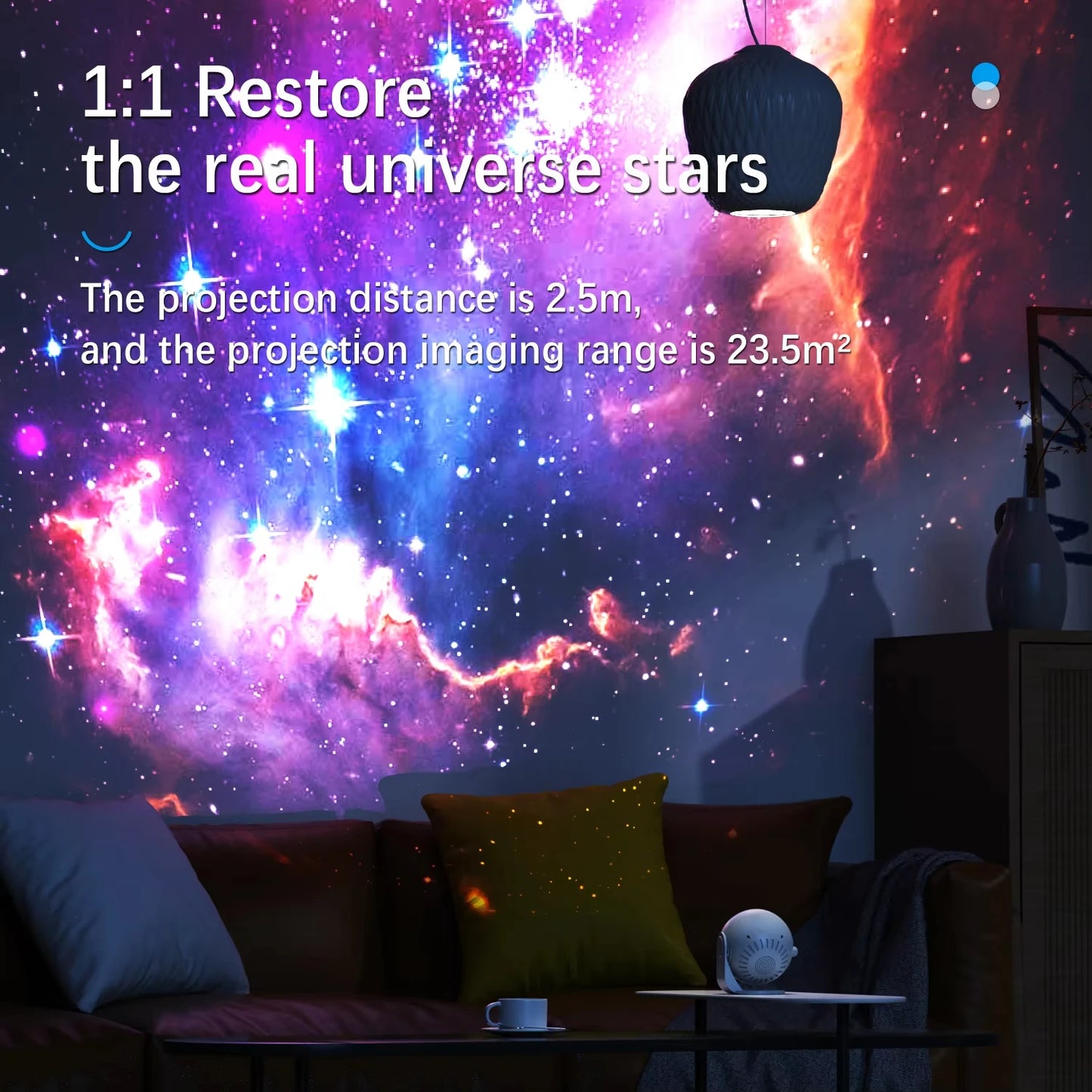 AUSYLE Galaxy Projector Planetarium Star Projector