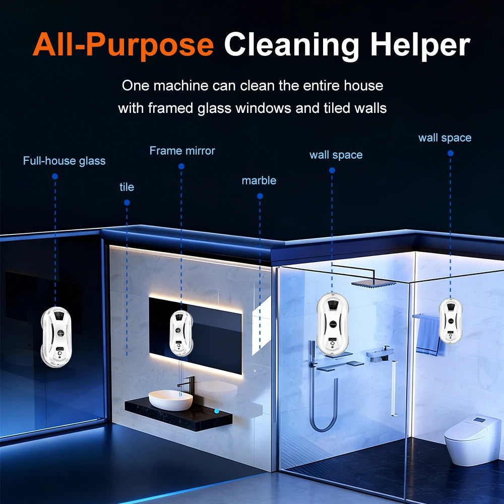PuRuikai Window Cleaning Robot Vacuum