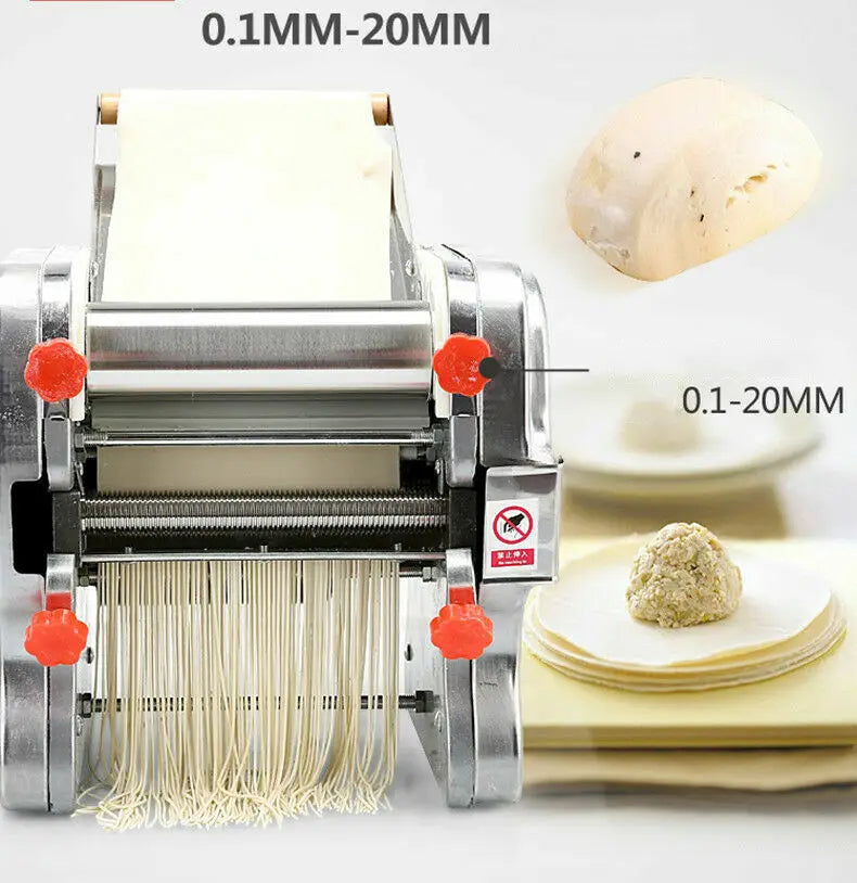 Stainless Steel Electric Pasta Maker And Noodle Machine