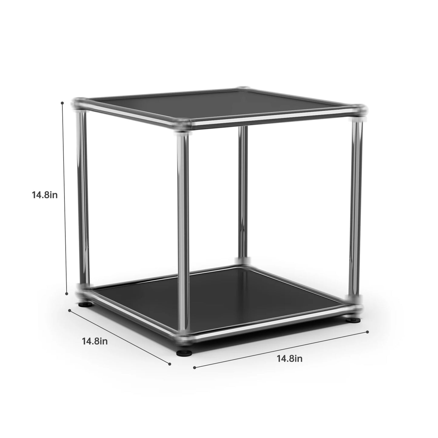 Modern Stainless Steel Storage Cabinet TV Stand