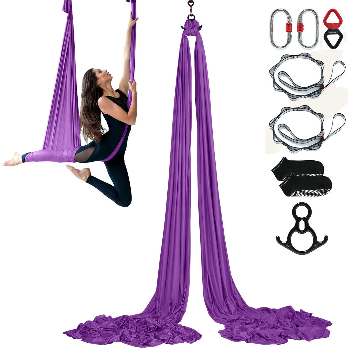 Vevor Premium Nylon Aerial Yoga Hammock Kit