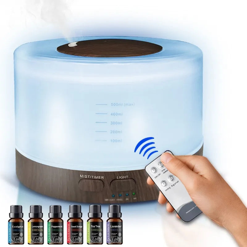 Miflame Ultrasonic Aroma Diffuser Mist Humidifier
