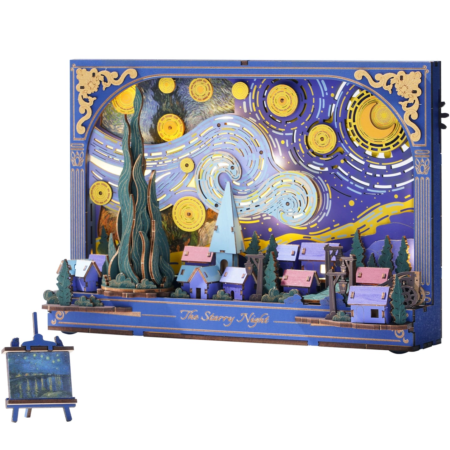 ROKR Starry Night 3D Wooden Puzzle
