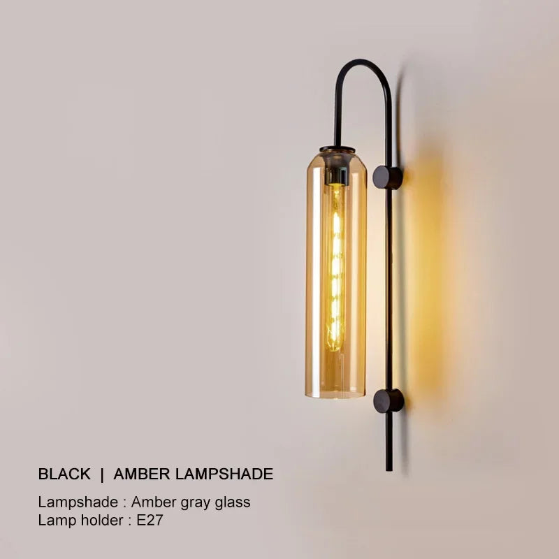 TAONUANSHU Modern Glass LED Wall Light