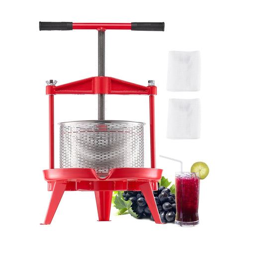 Stainless Steel Manual Fruit Wine Press for Juice Making