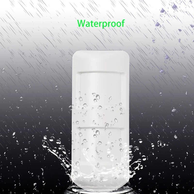 Emooluxr Waterproof Outdoor Pet Friendly Motion Sensor Alarm